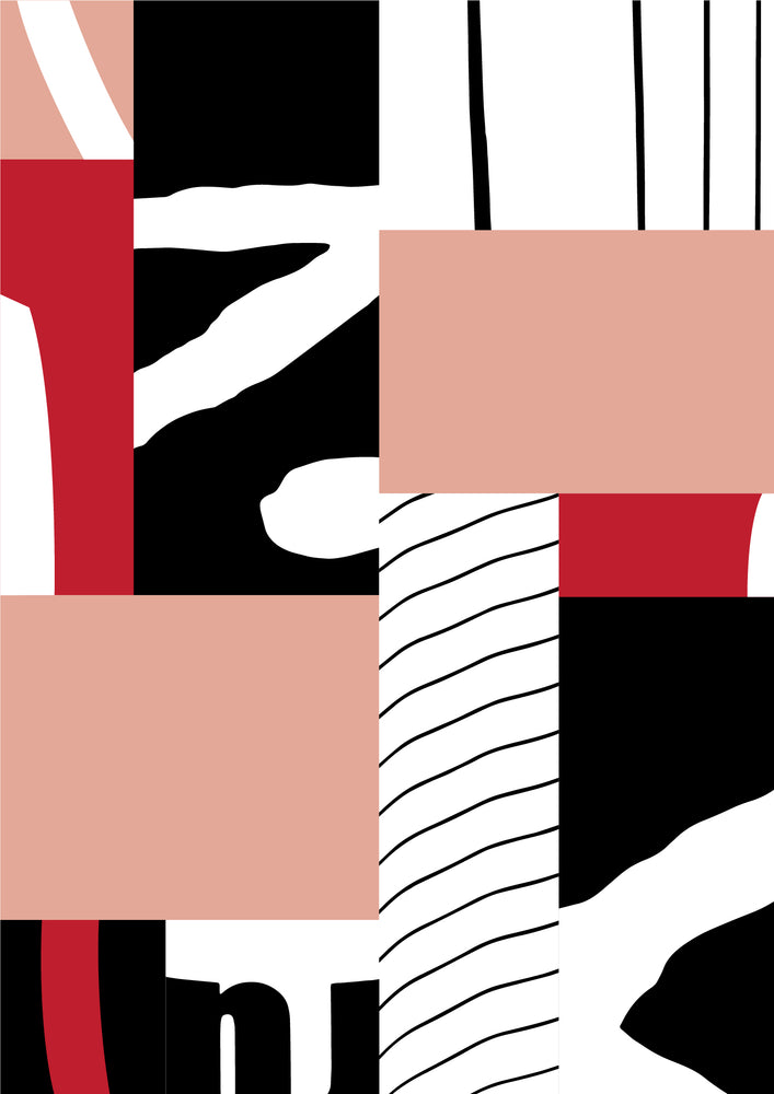 אבסטרקט צבעוני #1