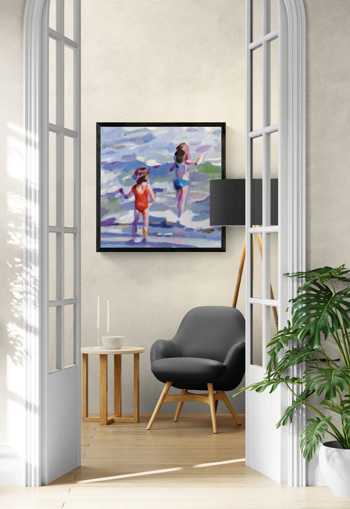 ילדות בים | הדפס דיגיטלי