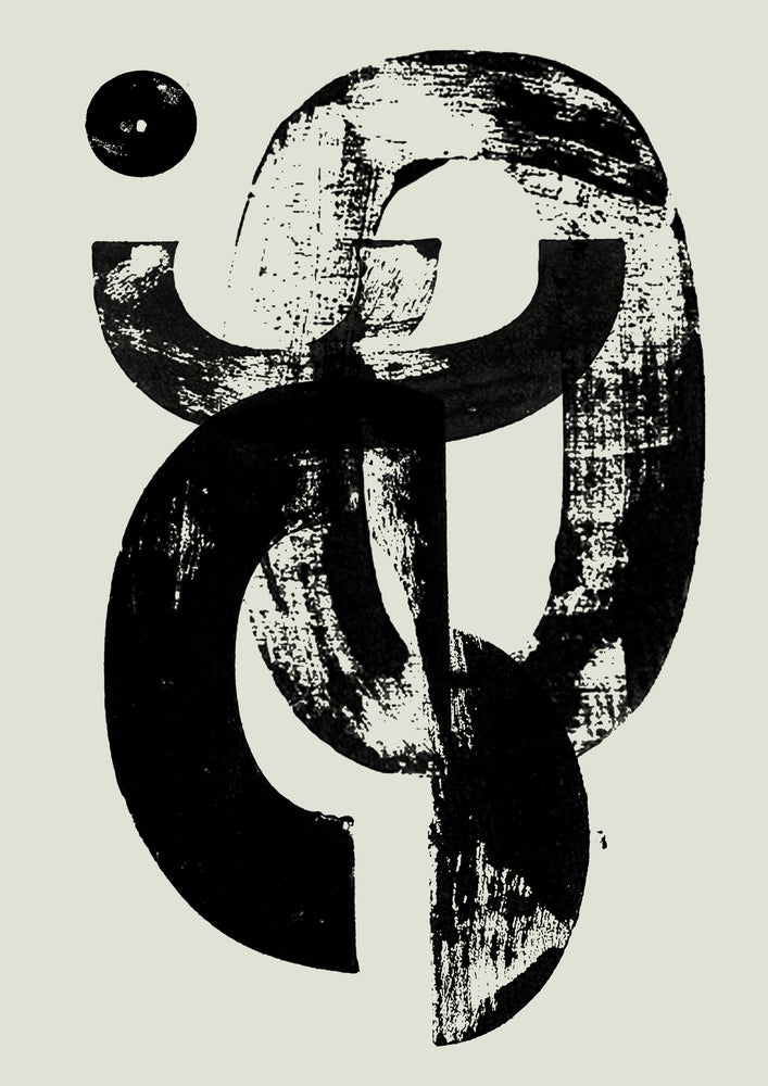 אבסטרקט בשחור #1