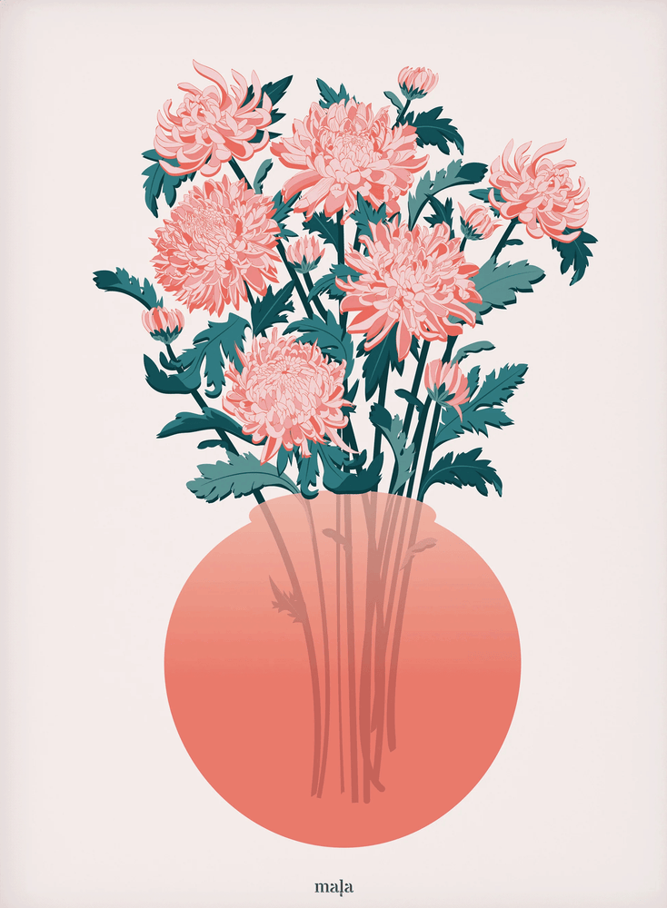 אגרטל פרחים יפני