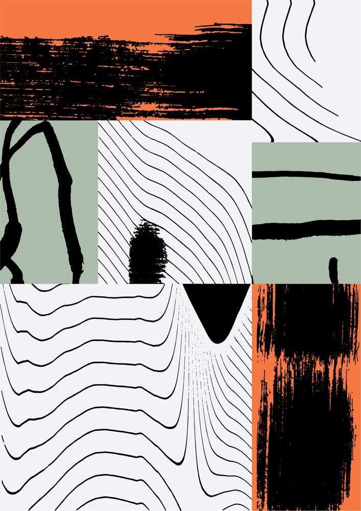 אבסטרקט צבעוני #6