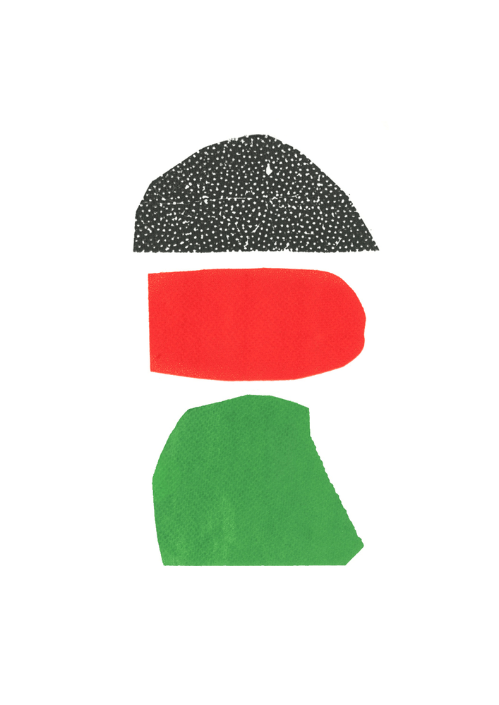 אבסטרקט אדום