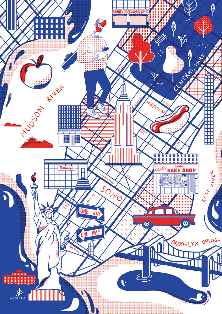 מפה קולינרית- מנהטן