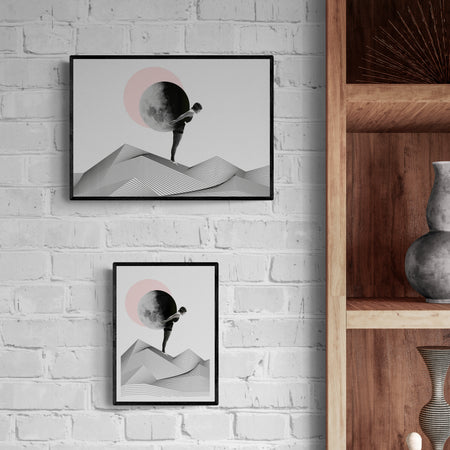 ירח ורוד, לרוחב