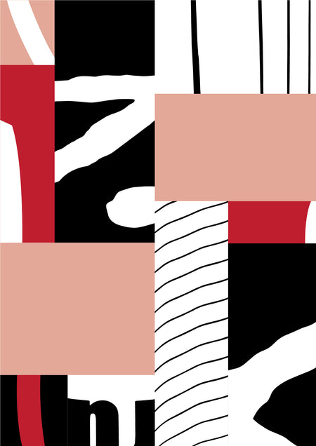 אבסטרקט צבעוני #1