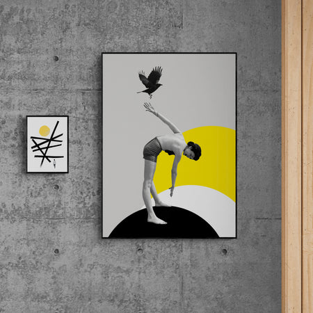 גברת וציפור