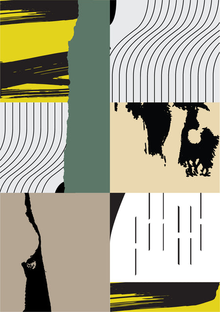 אבסטרקט צבעוני #4