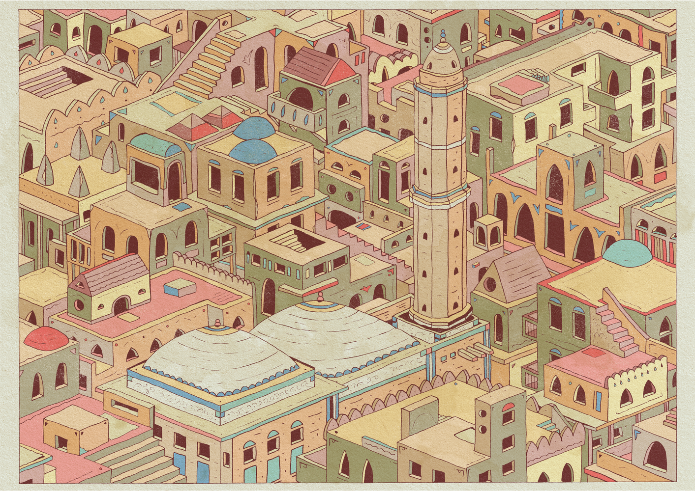 גגות יפו (מסגד מחמודיה)