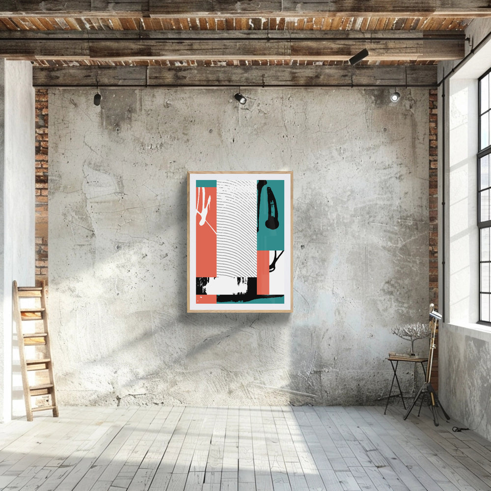 אבסטרקט צבעוני #8