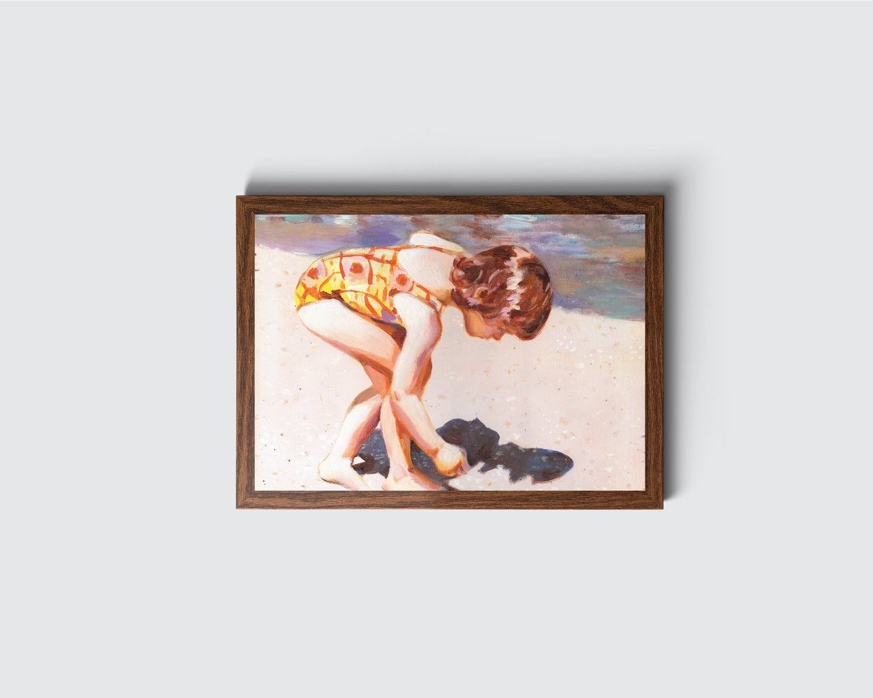 אוספת צדפים | הדפס דיגיטלי