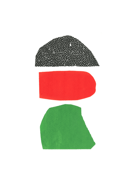 אבסטרקט אדום