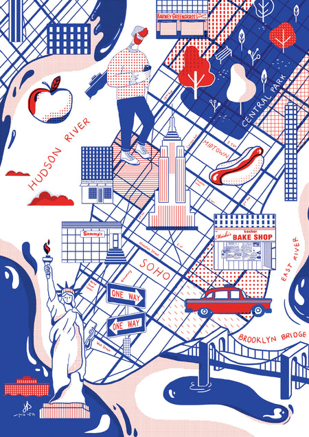 מפה קולינרית- מנהטן