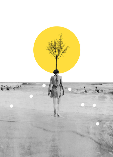 צועדת, צהוב