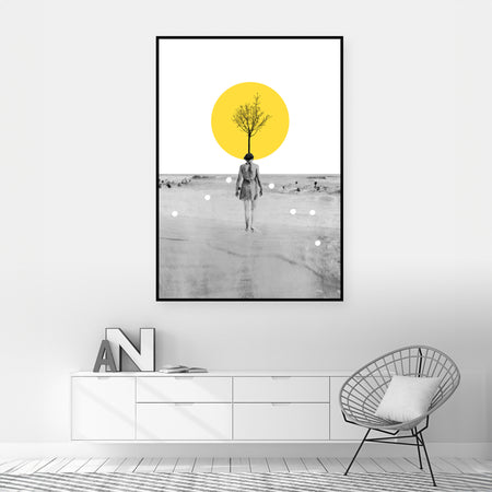 צועדת, צהוב