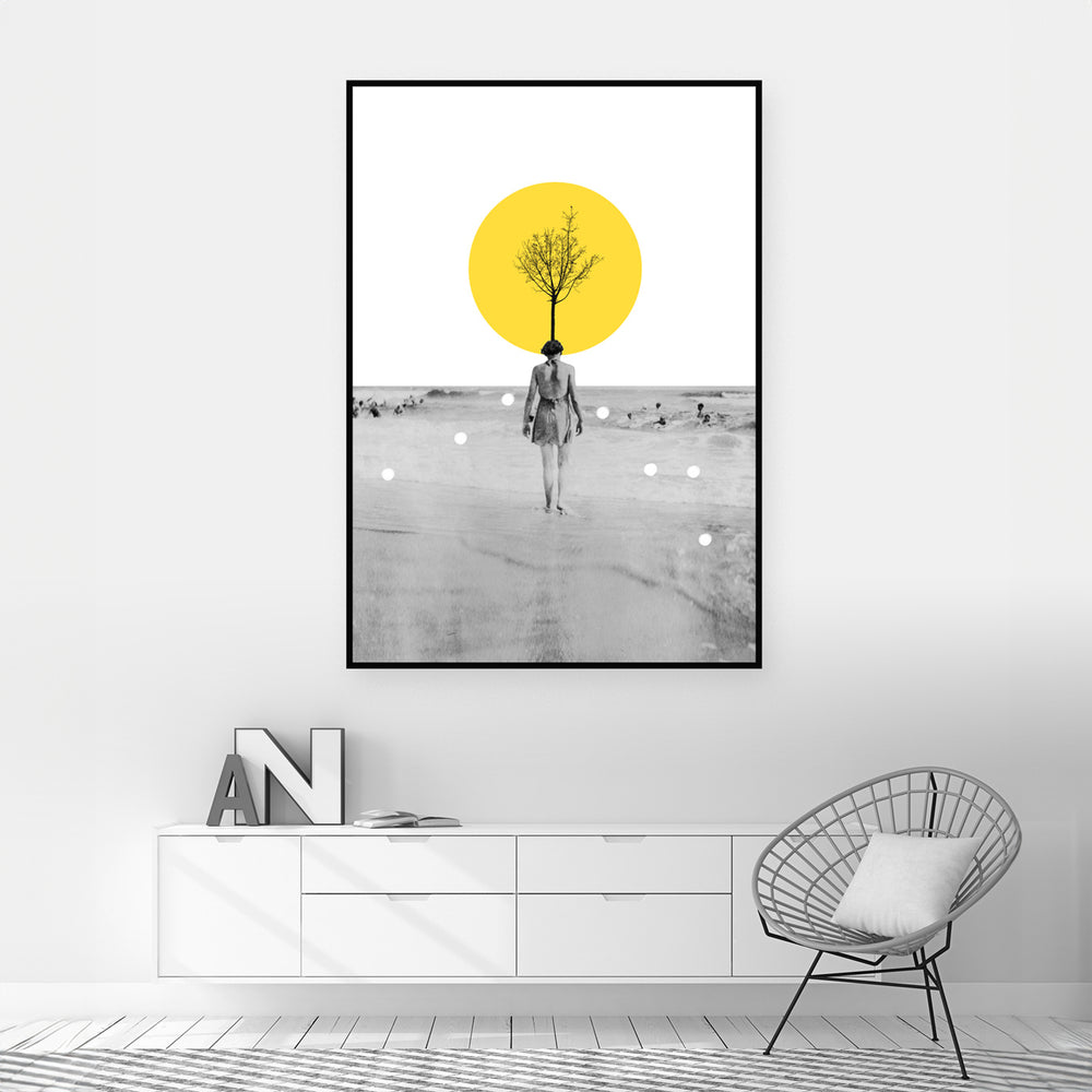 צועדת, צהוב