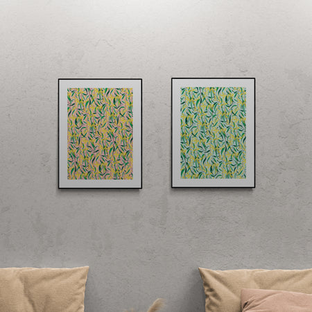 פריחה צהובה ירקרקה