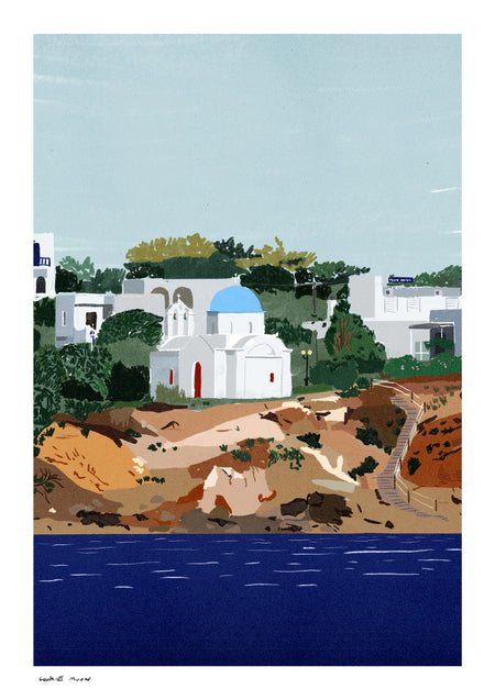 כנסייה על הים | Paros