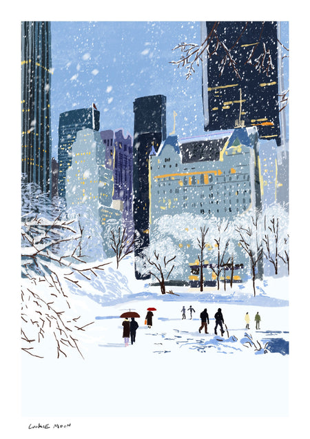 שלג | A Snowy Day in New York