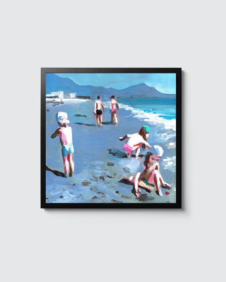 ילדים בחוף | הדפס דיגיטלי