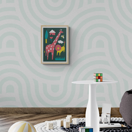 ג'ירפה ואריה